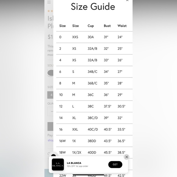 LA BLANCA Island Goddess Ruffled V-Plunge One Piece - Black
$137.00 Sz 8 - Picture 6 of 8